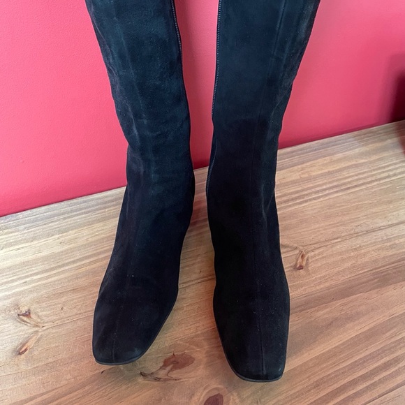 Suede tall boots - Picture 7 of 11